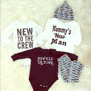 NEW baby set 0-3 months newborn bundle